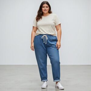 NYDJ Not Your Daughters Jeans Slim Jogger Ankle Pants Plus Size, NEW! Size 28W